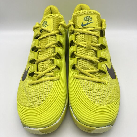 Nike Court Air Zoom Vapor 12 Premium HC Tennis Shoe Volt Men\'s 12 HF7827-300 main image 5